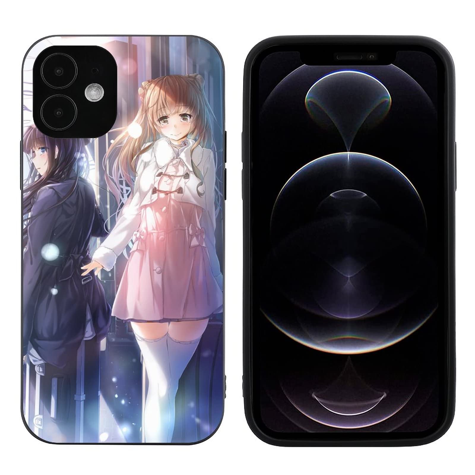 冬馬かずさ　iPhone ケース Amazon.co.jp: iPhone 12 用ケース 可愛い アニメ柄 WHITEALBUM2